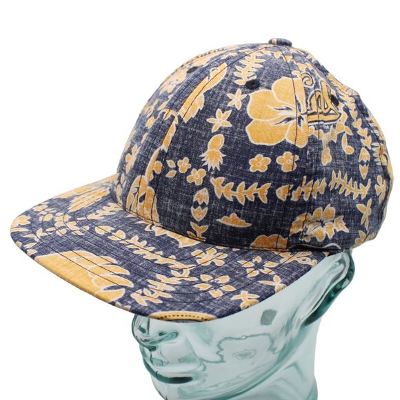 California Cal State Berkley Blue Gold Hawaiian Snapback Hat Ke Nui Hula Girl - Picture 3 of 10
